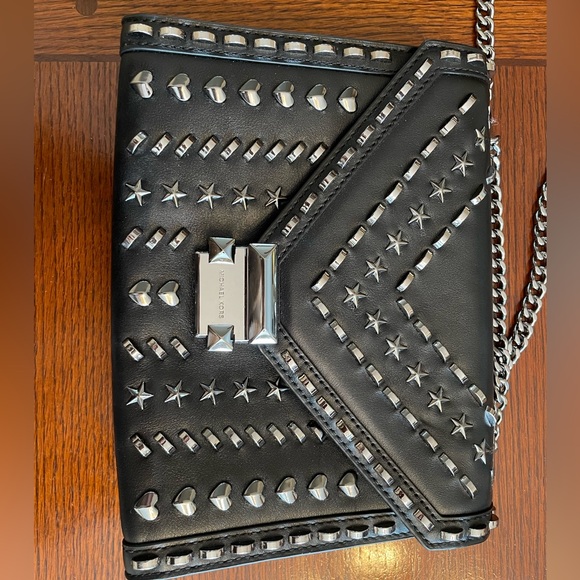 NWOT Black Michael Kors Shoulder Bag - Picture 5 of 10